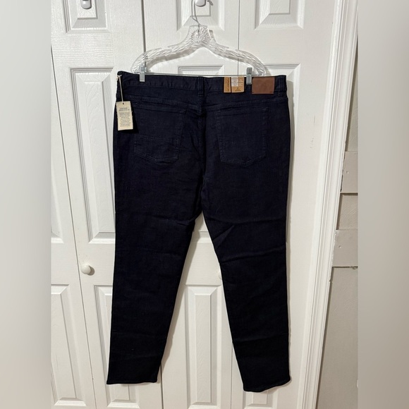 Prana Men’s NWT Hillgard Dark Wash Slim Straight Leg Jeans size 42 x 32 - Picture 3 of 8